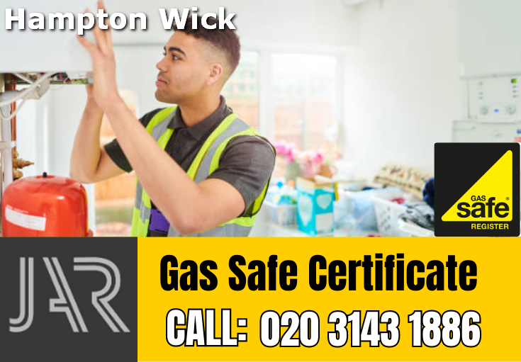 gas safe certificate Hampton Wick