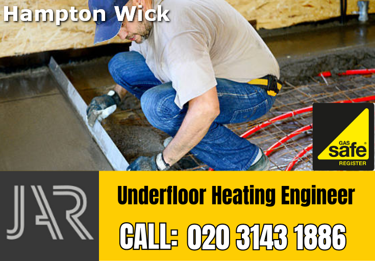 underfloor heating Hampton Wick